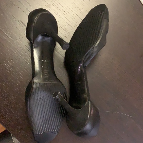 Chanel CC black leather heels 37 C - Picture 8 of 8